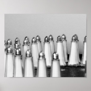 Kunstfoto van zout en luiers poster