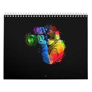 Kunstfotografie met waterverf camera-overzichten kalender