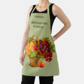  kunstfruitmandje op maat schort (Insitu)