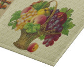 kunstfruitmandje op maat snijplank (Hoek)