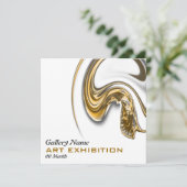 Kunstgalerijtentoonstelling opent CUSTOMIZE Kaart (Staand voorkant)