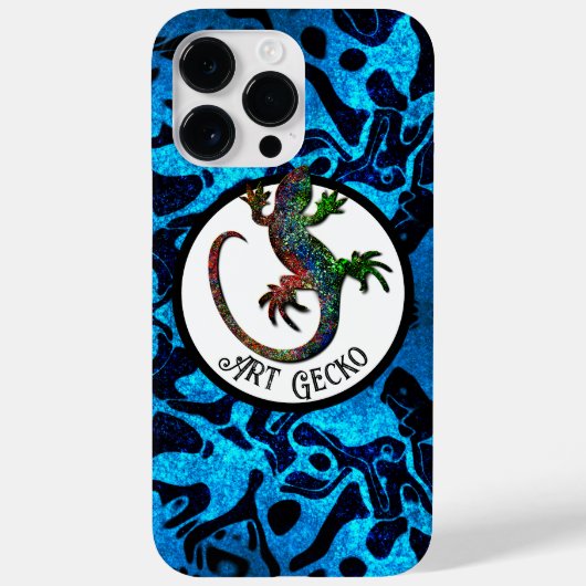 Kunstgekko  Case-Mate iPhone case (Achterkant)