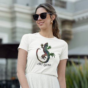 Kunstgekko t-shirt