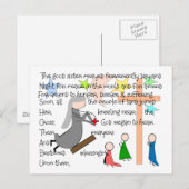 Kunstgeschenken van de "Praying Nun" Briefkaart (Voorkant / Achterkant)