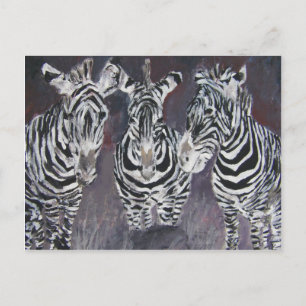kunstgeschenken voor het schilderen van dierentuin briefkaart