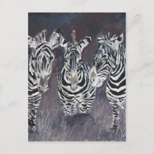 kunstgeschenken voor het schilderen van dierentuin briefkaart