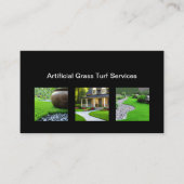 Kunstgrasgras Moderne Visitekaartjes (Voorkant)