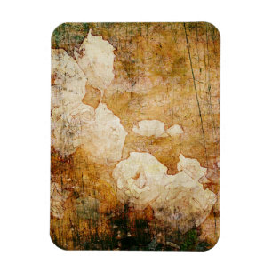 kunstgrunge florale achtergrond textuur magneet