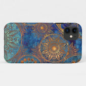 Kunstgrunge patroon Case-Mate iPhone case (Achterkant (horizontaal))
