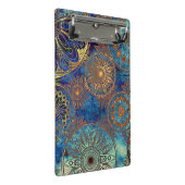 Kunstgrunge patroon mini klembord (Schuin)