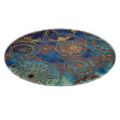 Kunstgrunge patroon snijplank (Hoek)