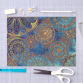 Kunstgrunge patroon tissuepapier (Craft)