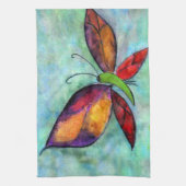 Kunsthanddoek voor vlinder theedoek (Verticaal)