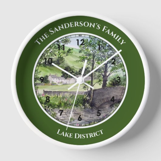 Kunsthuis bij het Derlmere Lake District England (Voorkant)