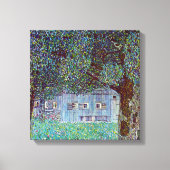 Kunsthuis in Opper-Oostenrijk door Gustav Klimt Canvas Afdruk (Voorkant)
