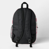 Kunstige Print Cut Sew Tas (Achterkant)