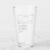 Kunstillustratie van het nationaal park van het me glas (Achterkant)