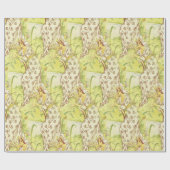  kunstjuffrouw patroon cadeaupapier (Vlak)