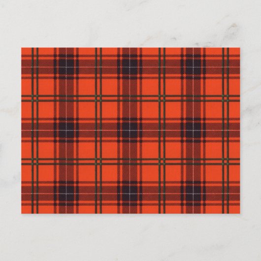 Kunstkaart - Briefkaart - Schots tartan - Wemys (Voorkant)