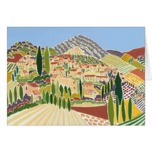 Kunstkaart: De oude stad Vaison La Romaine