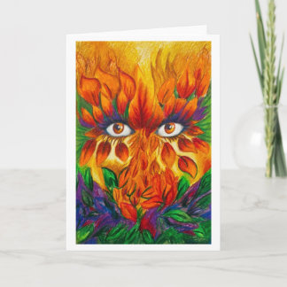 Kunstkaart: "Time Watches Us: Fall" Kaart