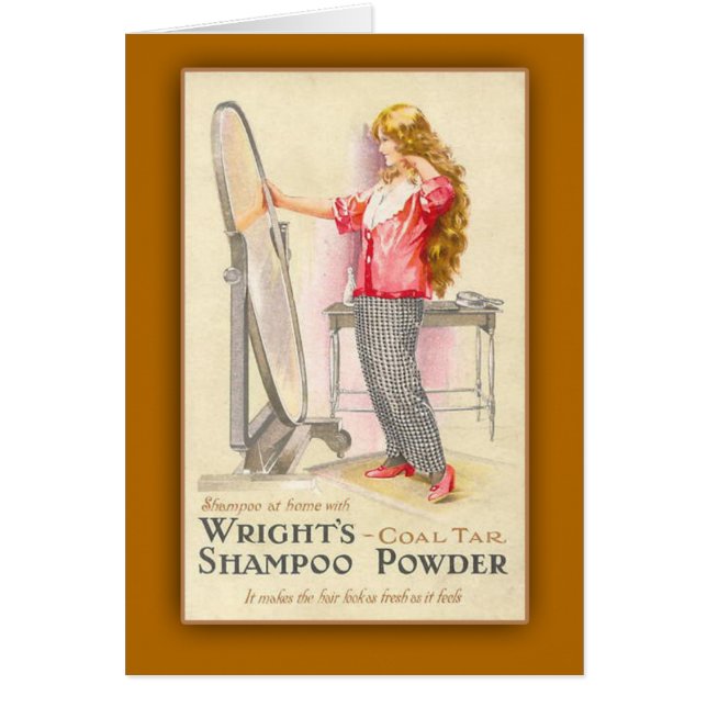 Kunstkaarten voor kolen Tar Shampoo (Voorkant)