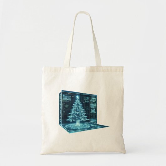 Kunstkerstboom Tote Bag (Voorkant)