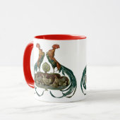 kunstkippen en roosters mok (Voorkant links)