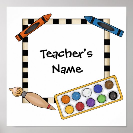 Kunstklasse Poster (Voorkant)