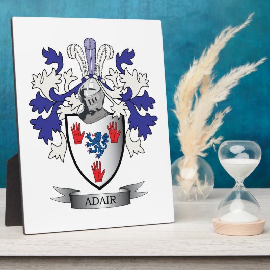 Kunstkleding van de familie Adair Fotoplaat (Zijkant)