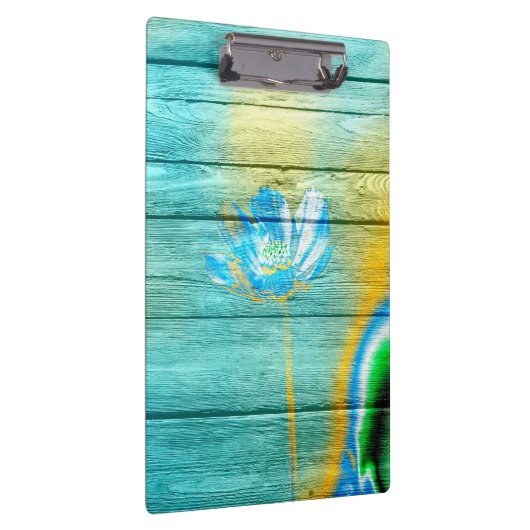 Kunstkleur Acrylverf op hout Klembord (Rechts)