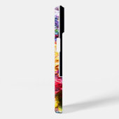 KUNSTKLEUR PALETTE EN BRUSHT MONOGRAM Black Case-Mate iPhone Case (Achterkant / Rechts)