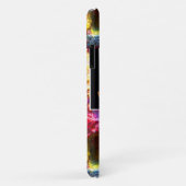 KUNSTKLEUR PALETTE EN BRUSHT MONOGRAM Black Case-Mate iPhone Case (Achterkant/rechts)