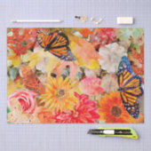 Kunstkleuren en schatten met monoboogvaar tissuepapier (Craft)