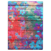 Kunstkleurventilator op hout #2 klembord (Achterkant)