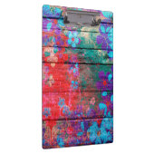 Kunstkleurventilator op hout #2 klembord (Rechts)