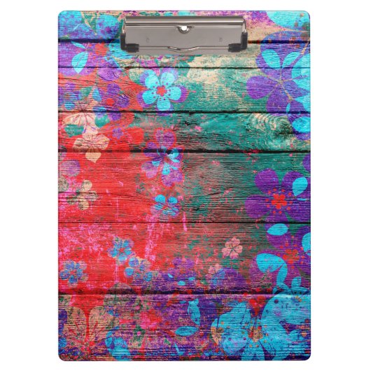 Kunstkleurventilator op hout #2 klembord (Voorkant)