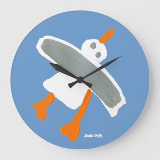 Kunstklok: John Dyer Seagull Grote Klok