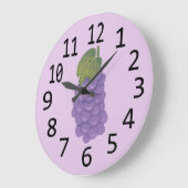 Kunstklokken van Paarse druiven Grote Klok (Hoek)