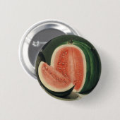 Kunstknop "Meloenen" Ronde Button 5,7 Cm (Voorkant /achterkant)