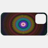 Kunstkop caleidoscoop patroon Case-Mate iPhone case (Achterkant (horizontaal))