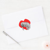 kunstkunst ronde sticker (Envelop)