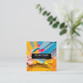 Kunstkunst van moderne naam Studio Contactkaartje (Staand voorkant)