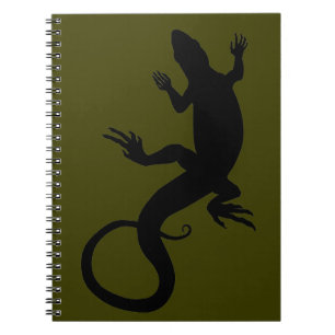 Kunstkunstboek hagedis Notitieboek Reptiel Kunstbo
