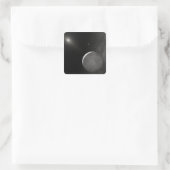 Kunstkunstenaarsconcept Kuiper Belt object Vierkante Sticker (Tas)