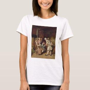 Kunstlagen, of de Schilder, 1860 (paneel) T-shirt