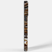  kunstleder Abstract Case-Mate iPhone Case (Achterkant / Rechts)