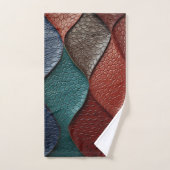 Kunstleer Textuur Kunst design Bad Handdoek (Handdoek)