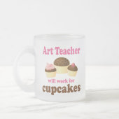 Kunstleraar (grappig) Gift Matglas Koffiemok (Links)