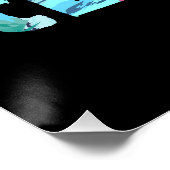 Kunstleraar in ruste perfect poster (Hoek)